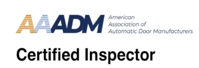 AAADM Certified Inspector - American Association of Automatic Door Manufacturers