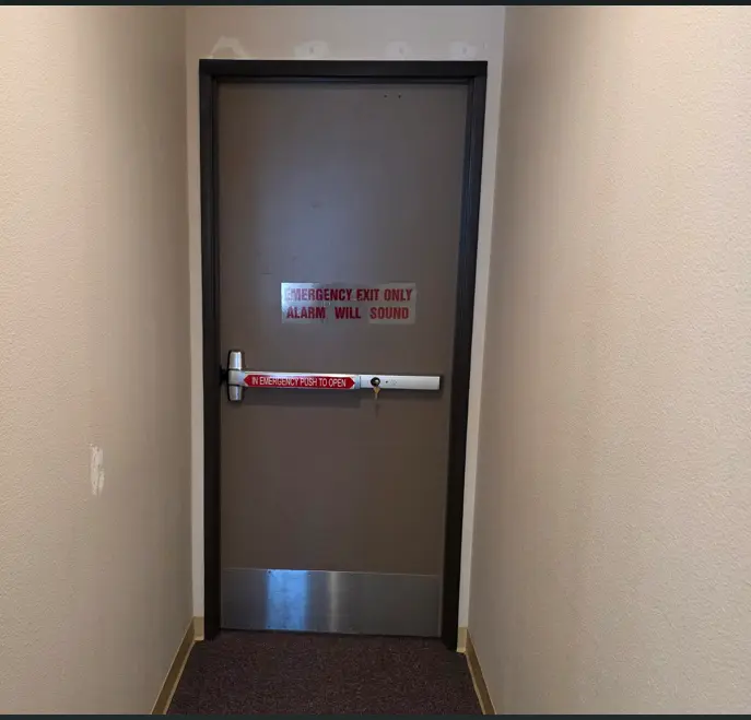 High-security hollow metal door frame